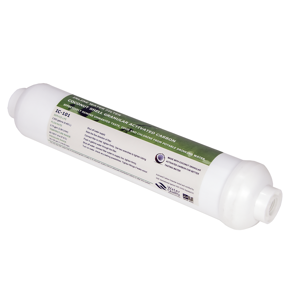 Coronwater Inline RO GAC Posfi – Carbon Filter Inline Bewertung und Preis