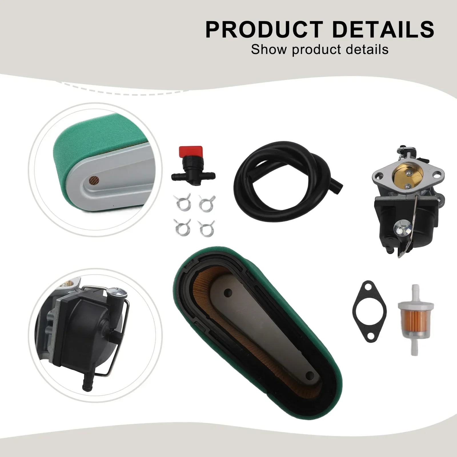 Premium Carburetor Kit for OHV – Carbon Filter Inline Bewertung und Preis