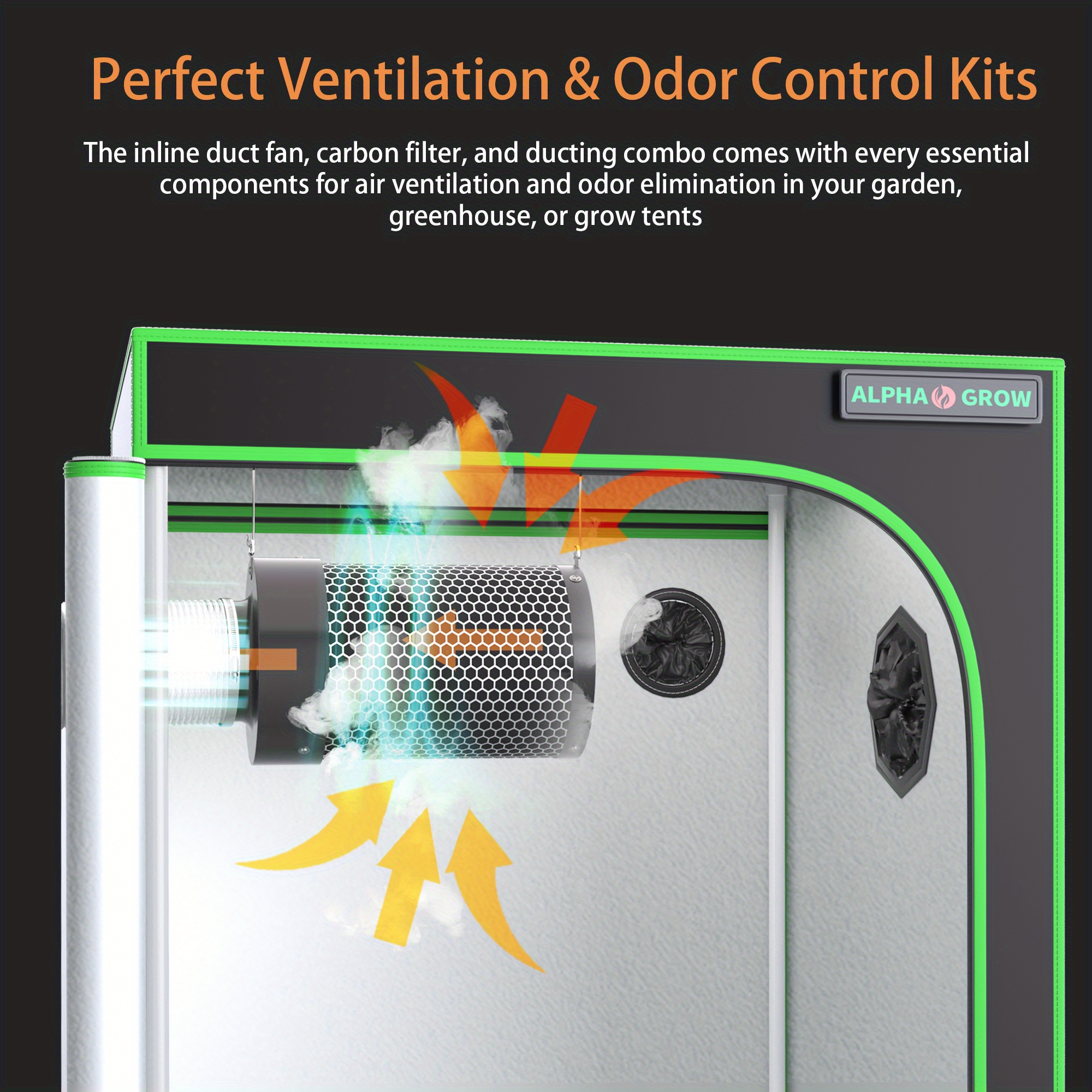 ALPHAGROW Grow Tent Kit 48