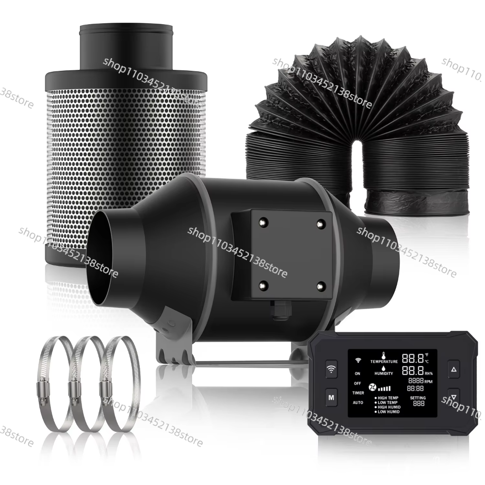 4 Inch Smart Inline Duct Fan w – Carbon Filter Inline Bewertung und Preis